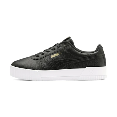 (W) Puma Carina Lux Black/White Low sneakers