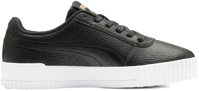 (W) 푸마 카리나 럭스 블랙/화이트 로우 스니커즈 370281-01 Order (W) 푸마 카리나 럭스 블랙/화이트 로우 스니커즈 370281-01