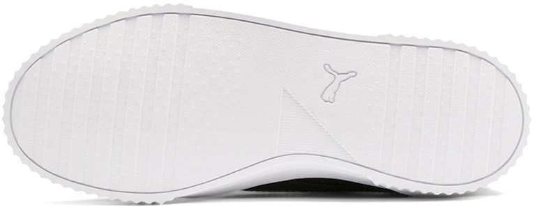 (W) 푸마 카리나 럭스 블랙/화이트 로우 스니커즈 370281-01 Details for (W) 푸마 카리나 럭스 블랙/화이트 로우 스니커즈 370281-01