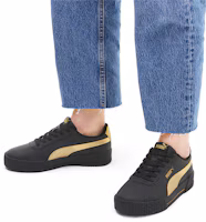 Details for (W) Puma Carina Meta 20 ''Schwarz Team Gold'' 373229-03