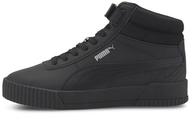 (Women) Puma Carina Mid-Top Sneakers Black 373233-02 Buy (Women) Puma Carina Mid-Top Sneakers Black 373233-02