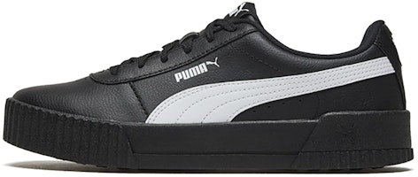 (Women) Puma Carina PFS 'Black White' 371212-01 (Women) Puma Carina PFS 'Black White' 371212-01