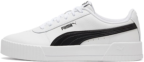 (Women) Puma Carina PFS 'White Black' 371212-02 (Women) Puma Carina PFS 'White Black' 371212-02