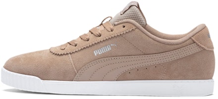 (Women) Puma Carina Slim 'Taupe White' 370549-03 (Women) Puma Carina Slim 'Taupe White' 370549-03
