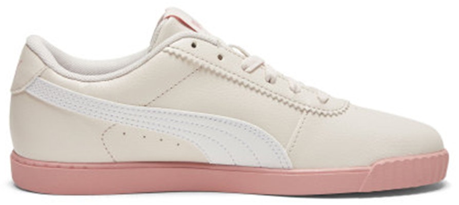 PUMA Carina Slim 低幫 板鞋 女款 白粉色 Order PUMA Carina Slim 低幫 板鞋 女款 白粉色