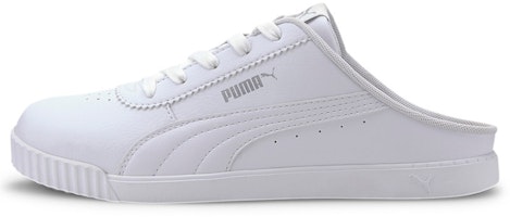 (Women) Puma Carina Slim Mule White 371137-02 (Women) Puma Carina Slim Mule White 371137-02