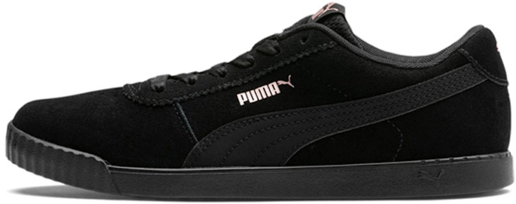 (Women) Puma Carina Slim Suede 'Black Casual' 370549-11 Buy (Women) Puma Carina Slim Suede 'Black Casual' 370549-11
