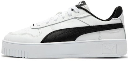 (Women) Puma Carina Street 'White Black' 389390-03 (Women) Puma Carina Street 'White Black' 389390-03