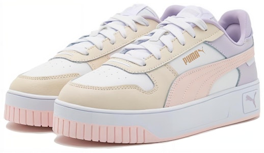 (W) 彪马 女款Carina Street '白色粉色 阿尔卑斯雪' 389390-10 Lookbook (W) 彪马 女款Carina Street '白色粉色 阿尔卑斯雪' 389390-10