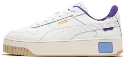 (Women) Puma Carina Street 'White Purple Ivory' 389390-04 (Women) Puma Carina Street 'White Purple Ivory' 389390-04