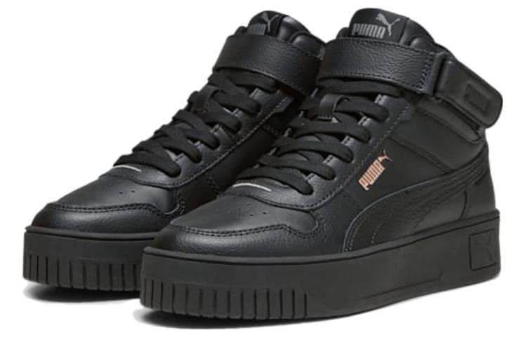 Lookbook (W) Puma Carina Street Mid 'Negro Rosa Dorado' 392337-02