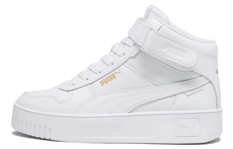 (Women) Puma Carina Street Mid 'White Gold'  392337-01