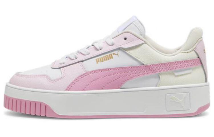 (Women) Puma Carina Street Shoes 'White Pink' 389390-22