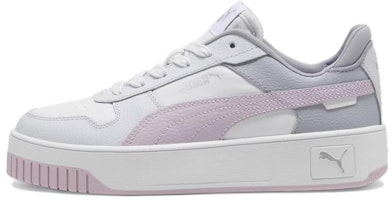 (Women) Puma Carina Street Sneakers 'White Lilac' 389390-23 (Women) Puma Carina Street Sneakers 'White Lilac' 389390-23