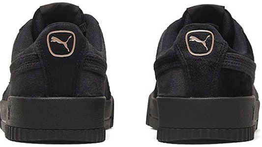 (W) 彪马Carina天鹅绒黑色/金色鞋 375886-01 Purchase (W) 彪马Carina天鹅绒黑色/金色鞋 375886-01