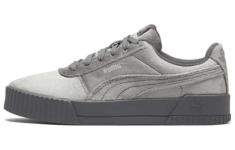 (Women) Puma Carina Velvet Grey/Silver 375886-03