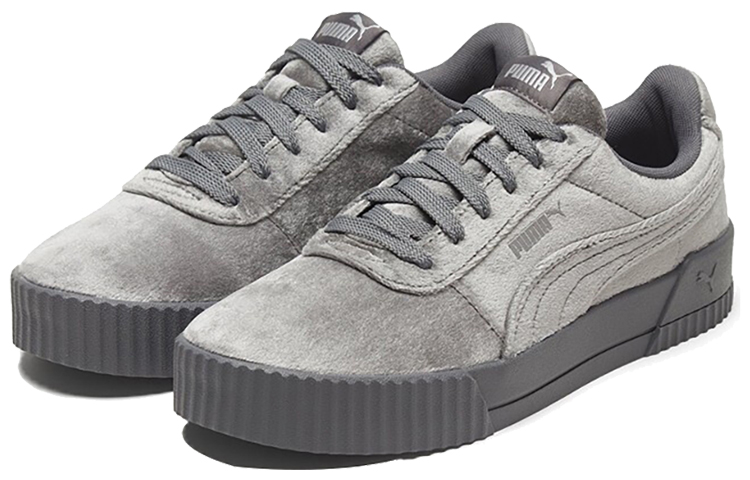 Lookbook (W) 彪马Carina天鹅绒灰/银色 375886-03