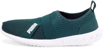 (Women) Puma Cario Slip-on 'Green' 193332-06 (Women) Puma Cario Slip-on 'Green' 193332-06