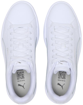 (Women) Puma Carmen 2 01WHT White Sneakers 401202-01 Order (Women) Puma Carmen 2 01WHT White Sneakers 401202-01