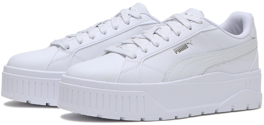 (Women) Puma Carmen 2 01WHT White Sneakers 401202-01 Lookbook (Women) Puma Carmen 2 01WHT White Sneakers 401202-01