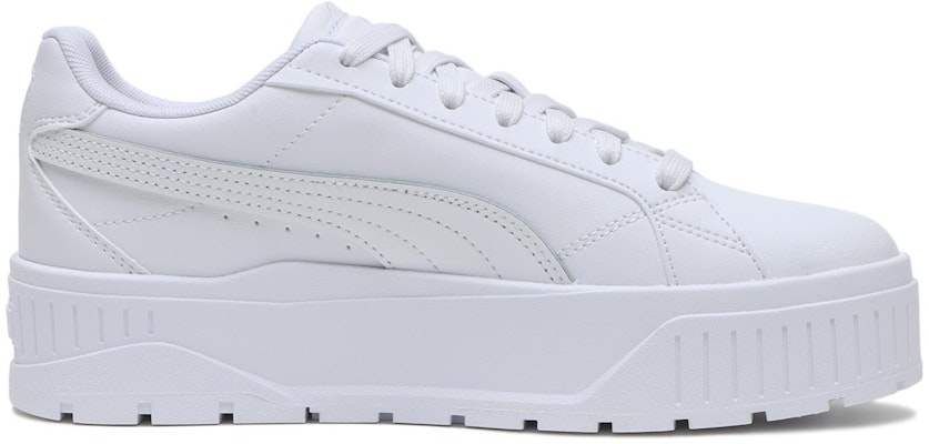 (Women) Puma Carmen 2 01WHT White Sneakers 401202-01 Details for (Women) Puma Carmen 2 01WHT White Sneakers 401202-01