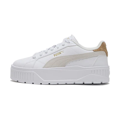 (W) Puma Carmen 2 Cork *01 White/White Sneakers 01WH/WH