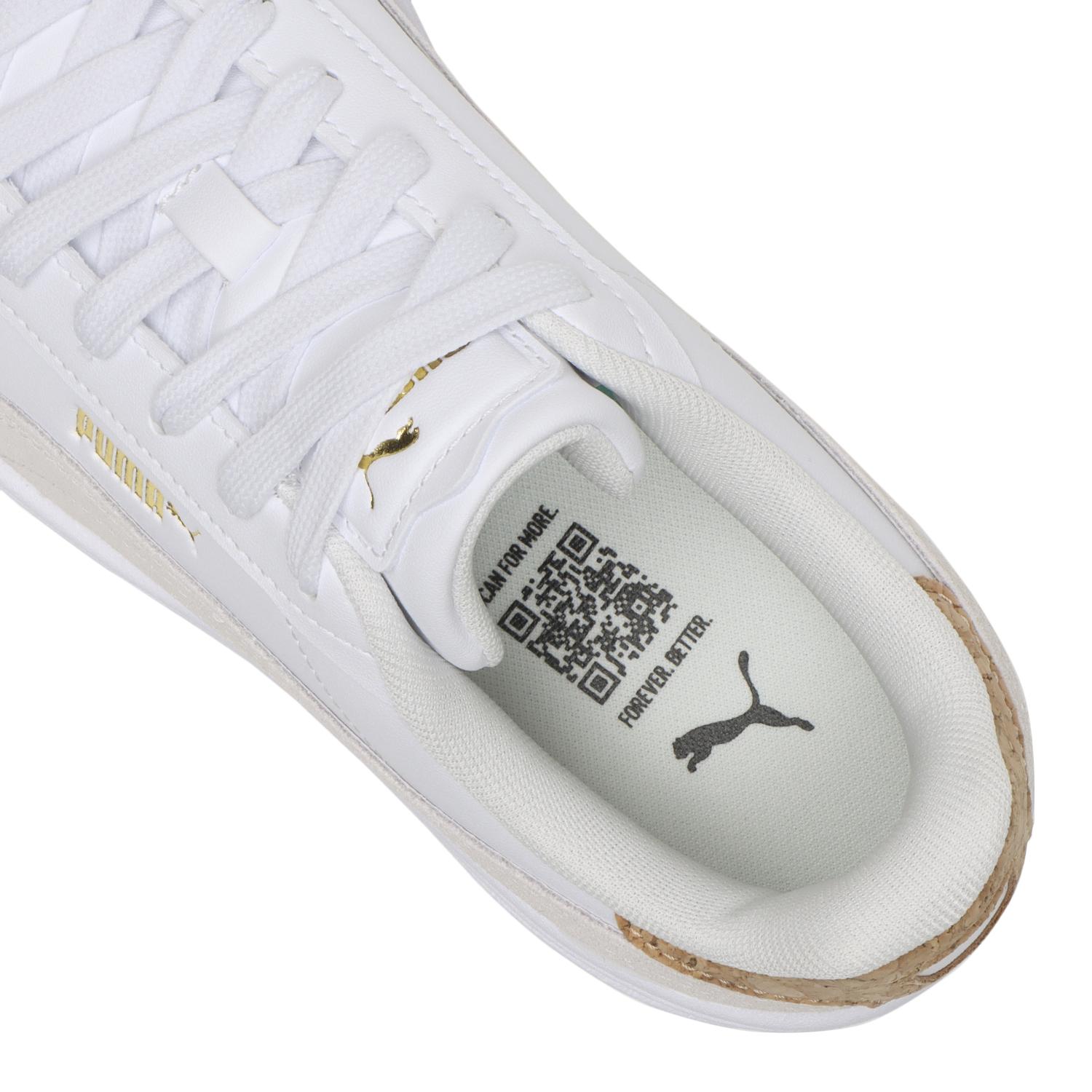 Sizing (W) 彪马Carmen 2软木01全白运动鞋 01白/白 406592-01