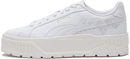 (Women) Puma Carmen 2 Graphic 02WH/Silver 404073-02 (Women) Puma Carmen 2 Graphic 02WH/Silver 404073-02