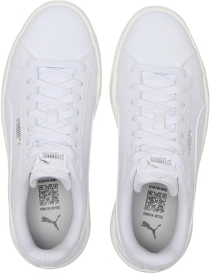 (Women) Puma Carmen 2 Graphic 02WH/Silver 404073-02 Order (Women) Puma Carmen 2 Graphic 02WH/Silver 404073-02