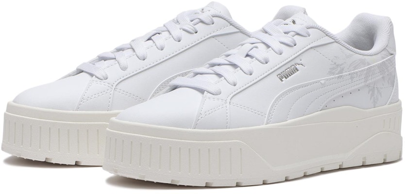 (Women) Puma Carmen 2 Graphic 02WH/Silver 404073-02 Lookbook (Women) Puma Carmen 2 Graphic 02WH/Silver 404073-02