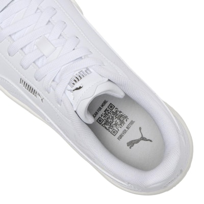 (Women) Puma Carmen 2 Graphic 02WH/Silver 404073-02 Sizing (Women) Puma Carmen 2 Graphic 02WH/Silver 404073-02