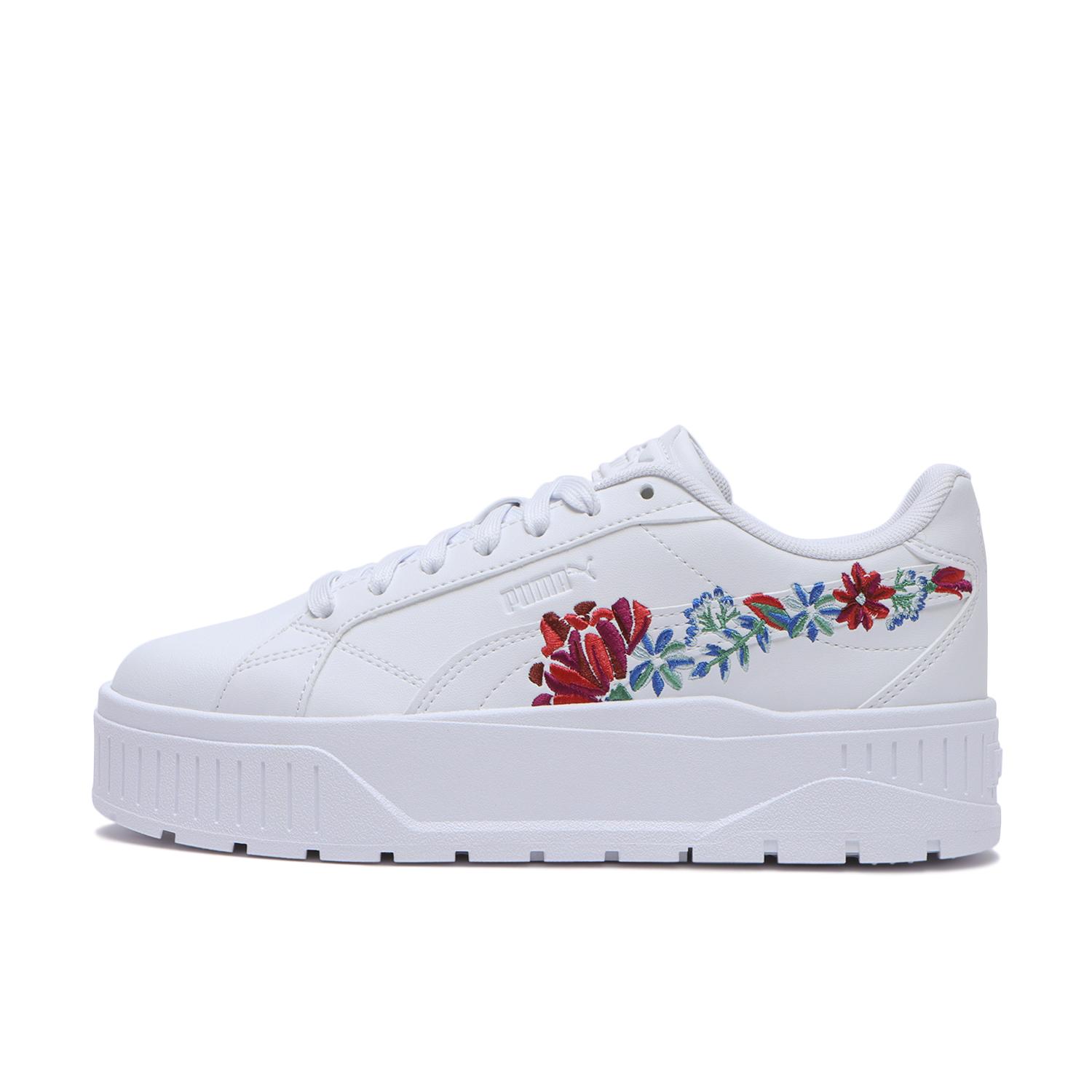 (Women) Puma Carmen 2 MU Embroidery 01 White 401203-01