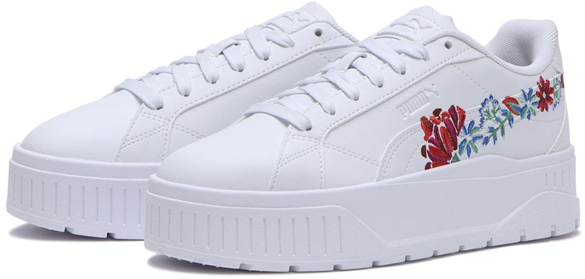 (Women) Puma Carmen 2 MU Embroidery 01 White 401203-01 Lookbook (Women) Puma Carmen 2 MU Embroidery 01 White 401203-01