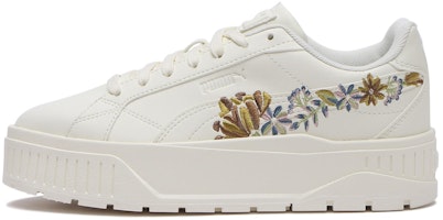 (Women) Puma Carmen 2 MU Embroidery 03F IVORY 401203-03 (Women) Puma Carmen 2 MU Embroidery 03F IVORY 401203-03