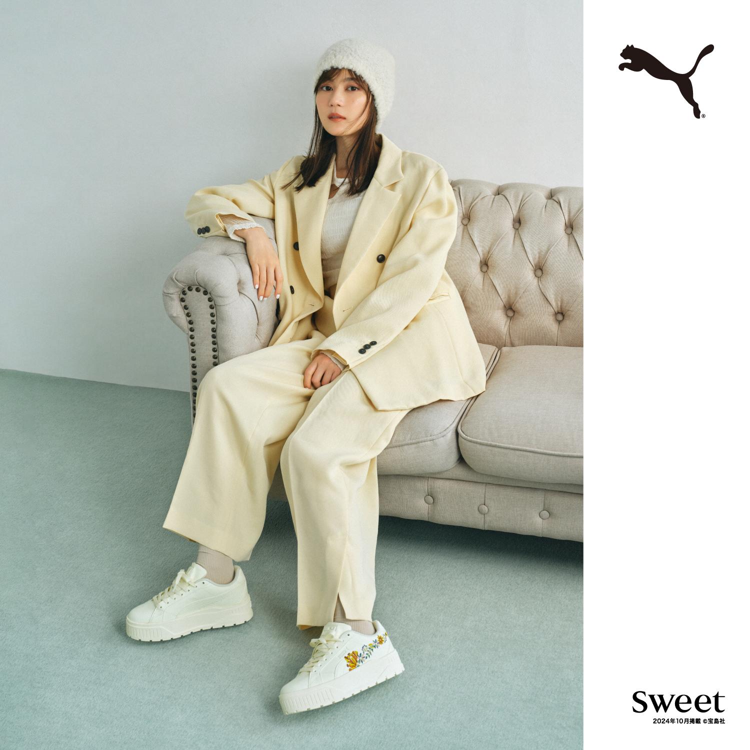 Order (W) Puma Carmen 2 MU Bordado 03F MARFIL 401203-03