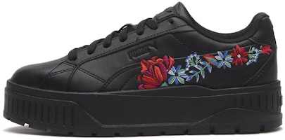 (Women) Puma Carmen 2 MU Embroidery in Black 401203-02 (Women) Puma Carmen 2 MU Embroidery in Black 401203-02