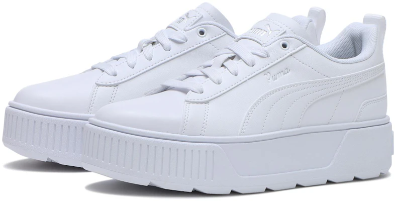 (W) Puma Carmen CG 01 Putih/Perak 396236-01 Lookbook (W) Puma Carmen CG 01 Putih/Perak 396236-01