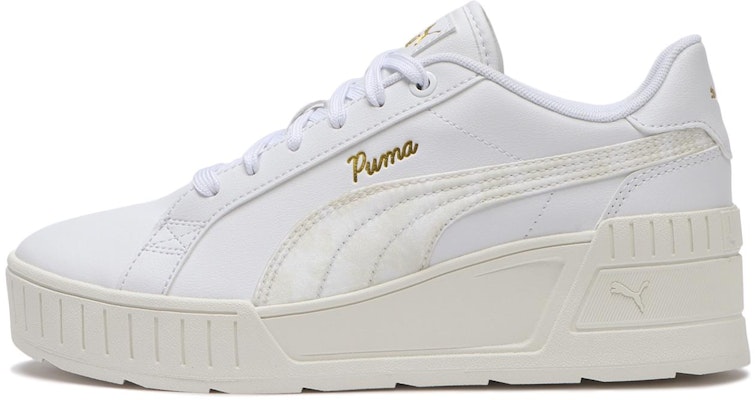 (Women) Puma Carmen Wedge Graphic White/Warm White 404078-01 Buy (Women) Puma Carmen Wedge Graphic White/Warm White 404078-01