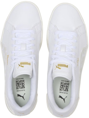(Women) Puma Carmen Wedge Graphic White/Warm White 404078-01 Order (Women) Puma Carmen Wedge Graphic White/Warm White 404078-01