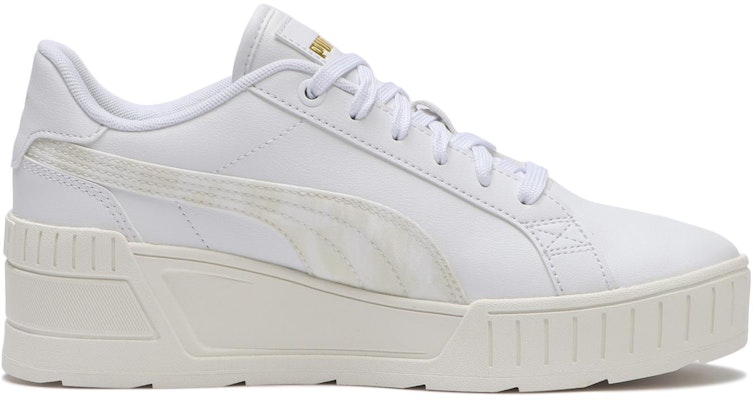 (Women) Puma Carmen Wedge Graphic White/Warm White 404078-01 Details for (Women) Puma Carmen Wedge Graphic White/Warm White 404078-01