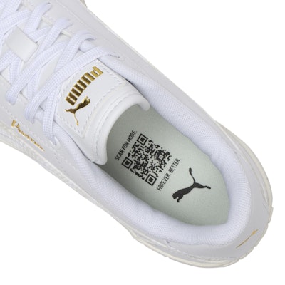 (Women) Puma Carmen Wedge Graphic White/Warm White 404078-01 Sizing (Women) Puma Carmen Wedge Graphic White/Warm White 404078-01