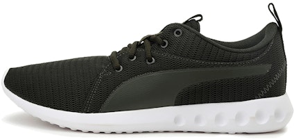 (Women) Puma Carson 2 Idp Low Running Shoes Green/White 191003-05 (Women) Puma Carson 2 Idp Low Running Shoes Green/White 191003-05