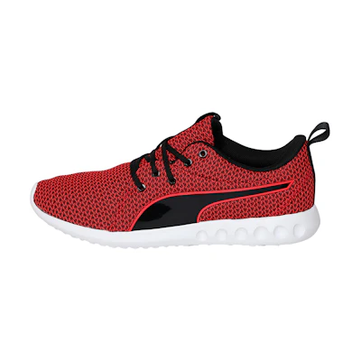 (W) Puma Carson 2 Knit Idp Running Shoes Red/Black/White