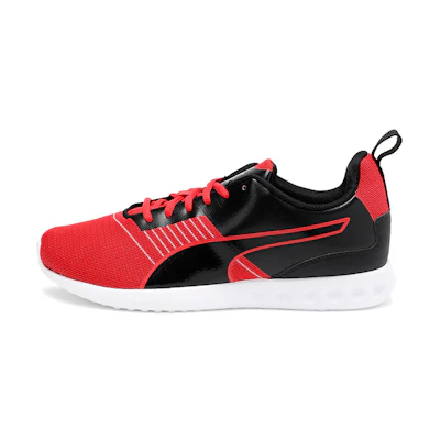 (W) Puma Carson Pro Idp Low Running Shoes Black/Red/White