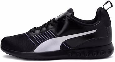 (Women) Puma Carson Pro Idp Low Running Shoes Black/Silver 193356-02 (Women) Puma Carson Pro Idp Low Running Shoes Black/Silver 193356-02