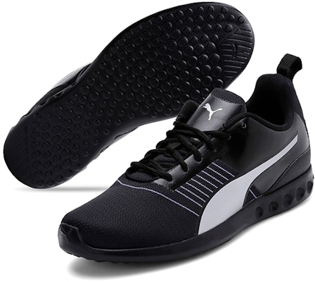 (Women) Puma Carson Pro Idp Low Running Shoes Black/Silver 193356-02 Purchase (Women) Puma Carson Pro Idp Low Running Shoes Black/Silver 193356-02