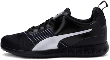 (Women) Puma Carson Pro Idp Low Running Shoes Black/Silver 193356-02 (Women) Puma Carson Pro Idp Low Running Shoes Black/Silver 193356-02