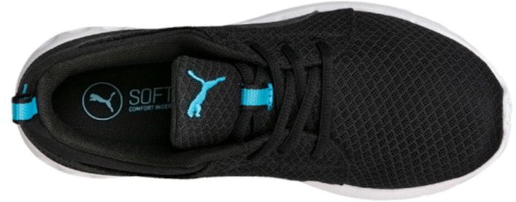 Puma Carson Runner 輕便耐磨防滑 低筒運動鞋 女款 黑藍 Shop Puma Carson Runner 輕便耐磨防滑 低筒運動鞋 女款 黑藍