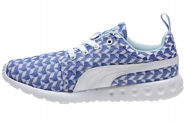 (Women) Puma Carson Runner 'Glitch Blue-White' 188062-01 Buy (Women) Puma Carson Runner 'Glitch Blue-White' 188062-01