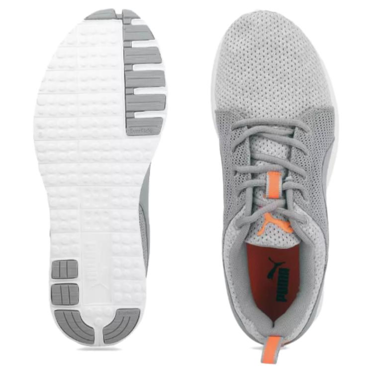 Lookbook Puma Carson Runner Heather 舒適透氣 低筒休閒運動鞋 女款 灰色